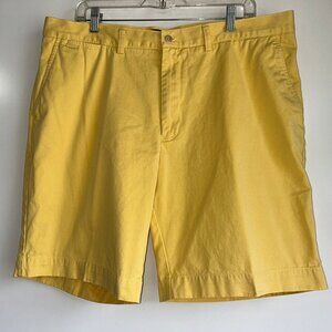Polo Ralph Lauren Cotton Chino Shorts Yellow Men's Size 38